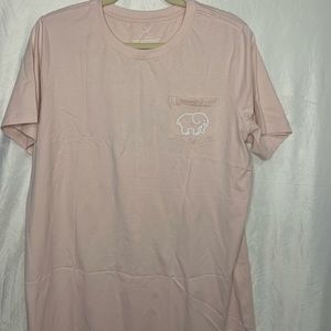 ivory ella light pink shirt size XL